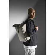 BagBase Matte PU Roll-Top Backpack