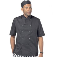 Dennys London Short Sleeve Snap Stud Fastening Jacket