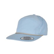 FLEXFIT Color Braid Jockey Cap (Light Blue, One Size)