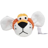 Mbw MiniFeet® Juguete para Perro Tigre Anudado (Naranja, Talla única)