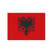 Printwear Fahne Albanien (Albania, 90 x 150 cm)