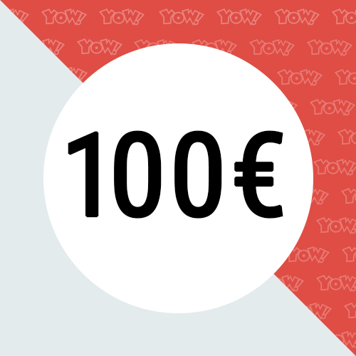 YOW! Shopping voucher worth 100 EUR