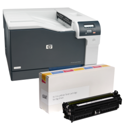 Starter set white toner print Big Ghost A3