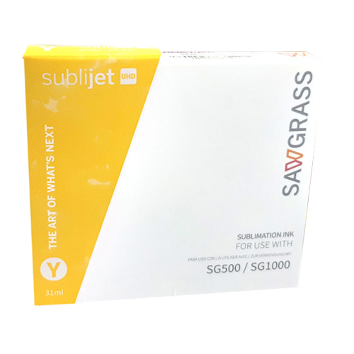 SubliJet UHD gel ink 31ml yellow for SG500-SG1000