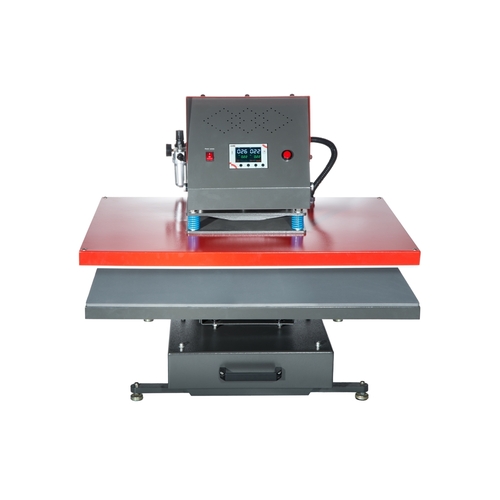 Demonstration machine - Secabo TP10 pneumatic transfer press, 80cm x 100cm
