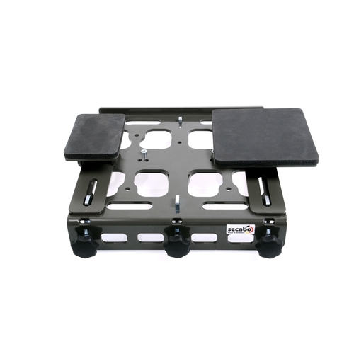Secabo quick change system for exchangeable base plates