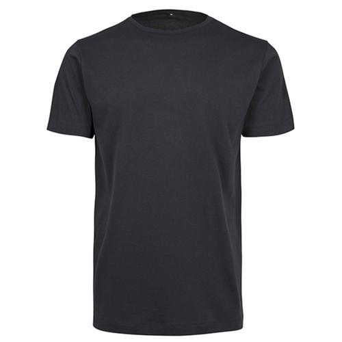 Build Your Brand Light T-Shirt Round Neck (Navy, M)