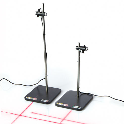 Secabo modular single cross laser table version with 300mm rod