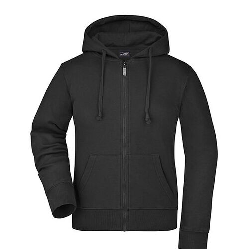 James&Nicholson Ladies´ Hooded Jacket | Kapuzen Sweatshirt Jacke Dame, 38,43