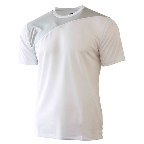 Oltees Funktions-Shirt Finish (White, Light Grey, XS)