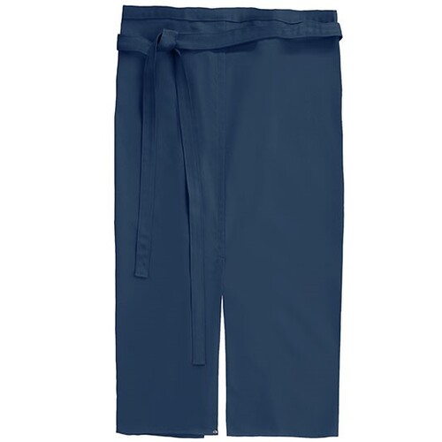 CG Workwear Slit Apron Milano 80 x 100 cm (Dark Blue, 80 x 100 cm)
