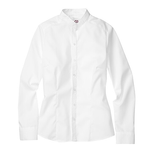CG Workwear Ladies´ Blouse Corvara (White, 5XL)