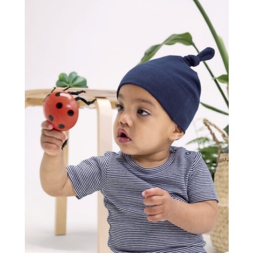 Babybugz Baby One Knot Hat (Organic Natural, One Size)