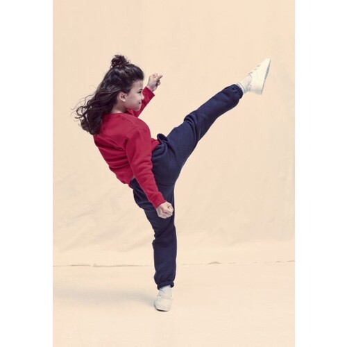 Pantalons prime élastiquée Enfants Cuff Jog