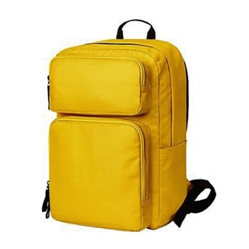 Halfar Notebook Backpack Fellow (Yellow, 28 x 42 x 12 cm)