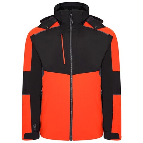 Dare 2B Elite / Edit Emulate Wintersport Jacket (Amber Glow, Black, Ebony Grey, XL)