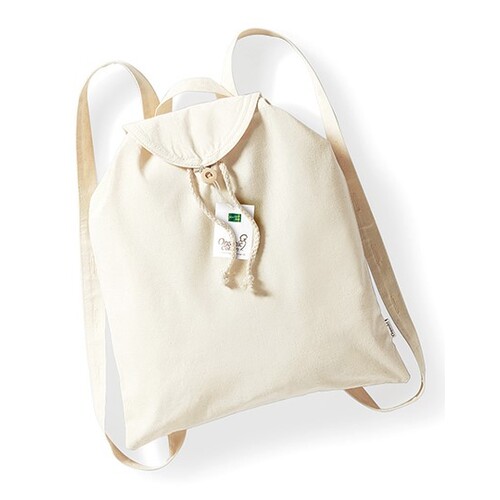 Westford Mill Organic Festival Backpack (Natural, 37 x 41 cm)