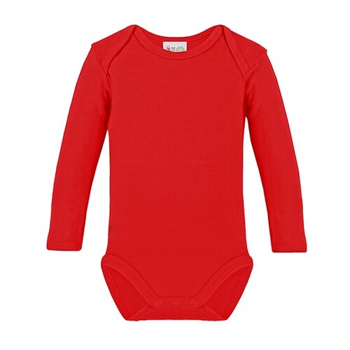 Link Kids Wear Bio Bodysuit Long Sleeve (Red, 50-56)