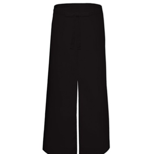 Link Kitchen Wear Bistro Apron With Split (Black, 100 x 100 cm)