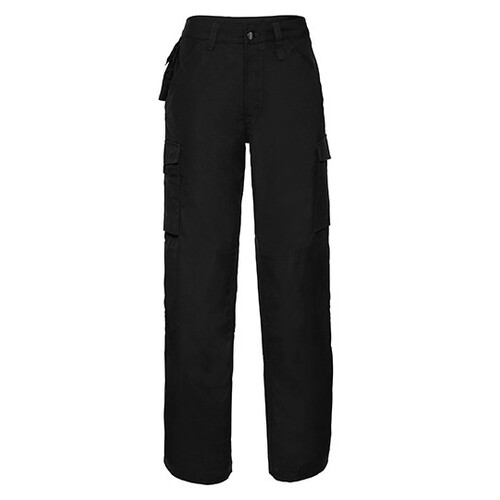 Russell Heavy Duty Workwear Trousers (Black, 28/32)