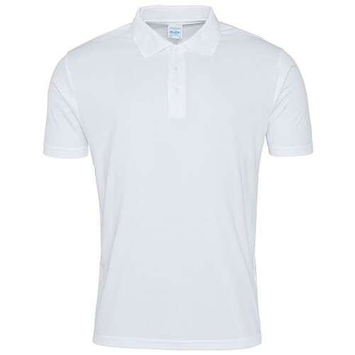 Just Cool Cool Smooth Polo (Arctic White, XS)