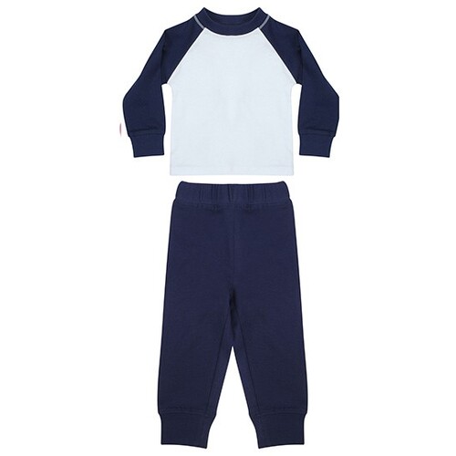 Larkwood Childrens´ Pyjamas (Navy, White, 3-4 Jahre)