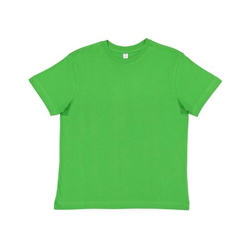 Rabbit Skins Youth Fine Jersey T-Shirt (Apple, XS (98-104cm))