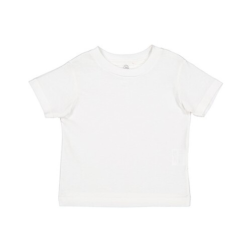 Rabbit Skins Toddler Fine Jersey T-Shirt (White, 5/6 Jahre)