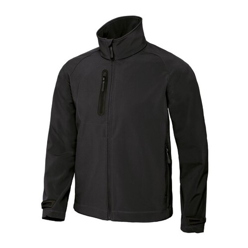 B&C COLLECTION Softshell X-Lite para hombre (negro, S)