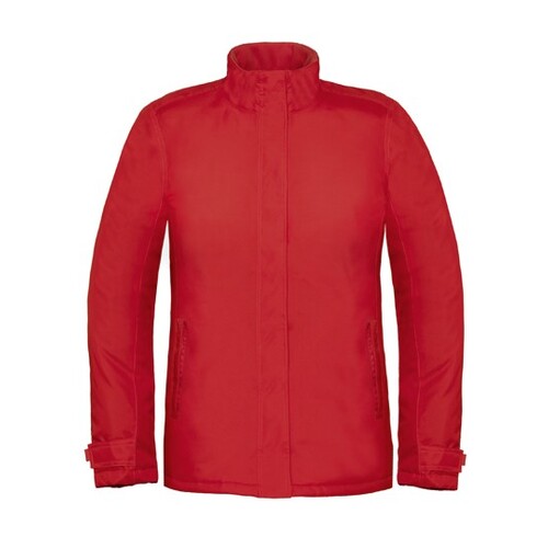B&C Women´s Jacket Real+ (Deep Red, S)