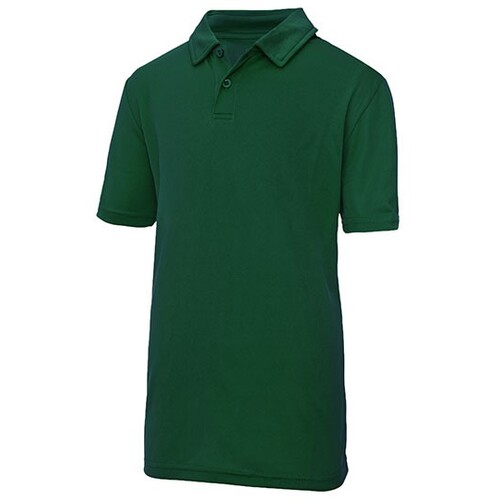 Just Cool Kids´ Cool Polo (Bottle Green, 3/4 (XS))