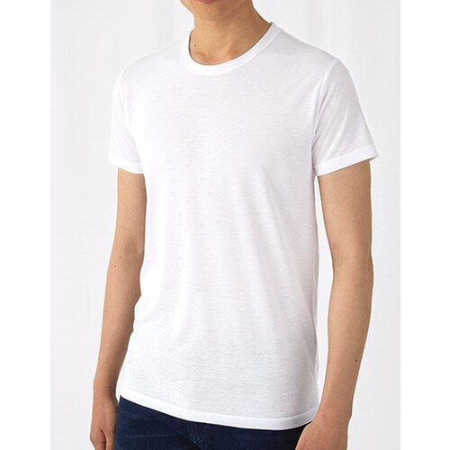 B&C Men´s Sublimation T-Shirt (White, S)