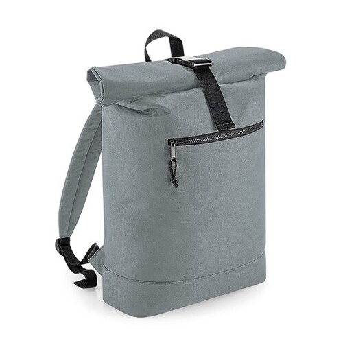 Recycled roll-top backpack