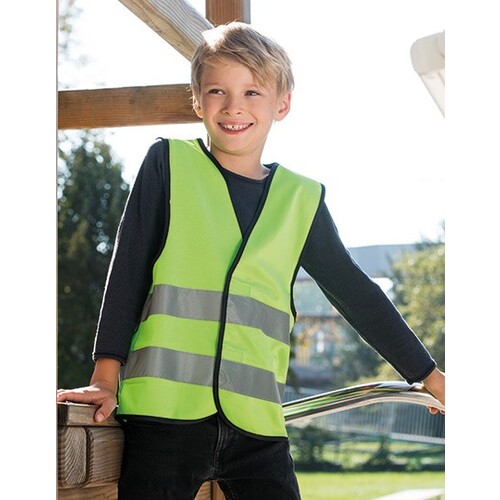 Korntex Kids' Hi-Vis Functional Safety Vest Aarhus (Pink, XXS (3/4 years))