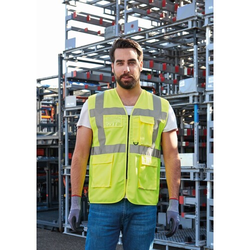 Korntex Co Neutral Multifunctional Executive Safety Vest Hamburg Yow