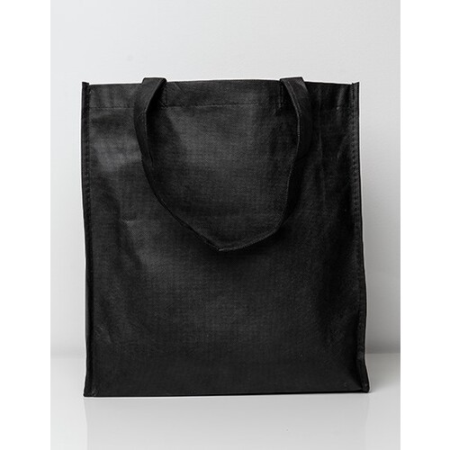 Printwear Einkaufstasche Big Shopper (Black, 38 x 42 x 10 cm)