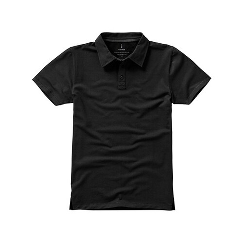 Elevate Life Men´s Markham Polo (Anthracite (Solid), Black, XS)