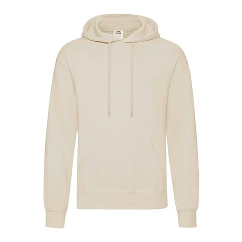 Fruit of the Loom Classic Hooded Sweat (Natural, XXL)