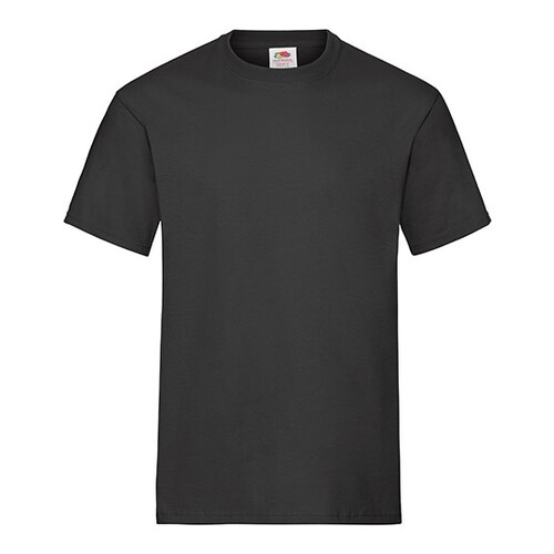 Fruit of the Loom Heavy Cotton T (Black, S)