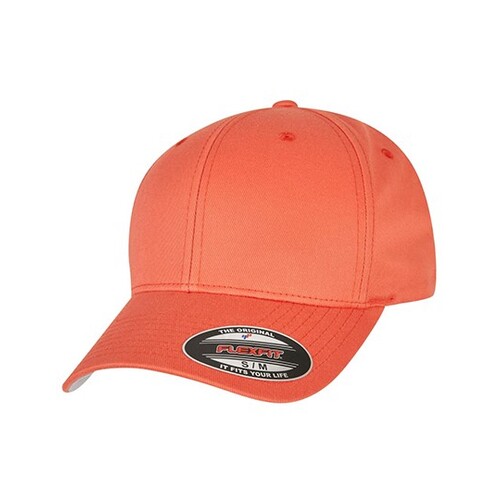 Cappello FLEXFIT in lana pettinata (arancione piccante, XS/S)