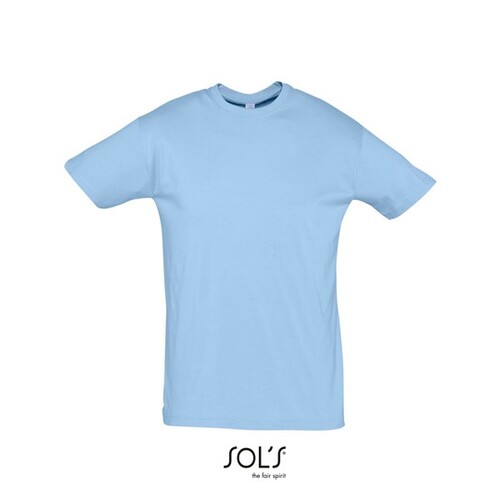 Camiseta SOL'S Regent 150 (Azul cielo, 3XL)