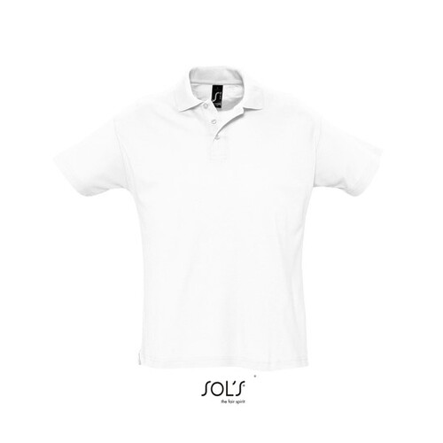 SOL'S Summer Polo II (White, 3XL)
