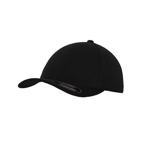 FLEXFIT Flexfit Double Jersey Cap (Black, S/M)