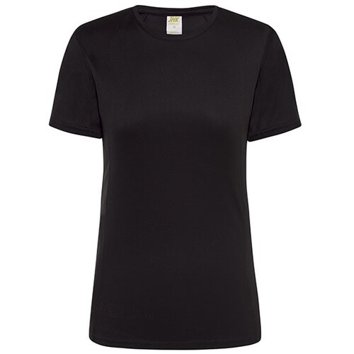 JHK Ladies´ Sport T-Shirt (Black, S)