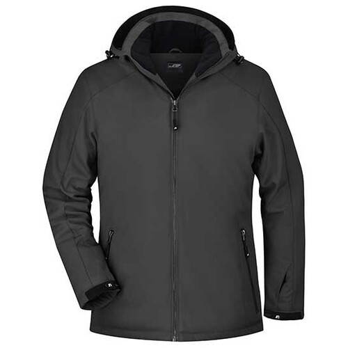 James&Nicholson Ladies´ Wintersport Jacket (Black, S)