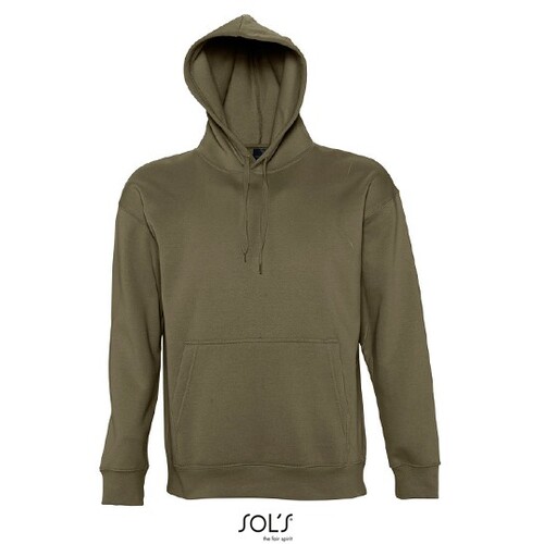 SOL´S Hooded-Sweater Slam (Army, XS)