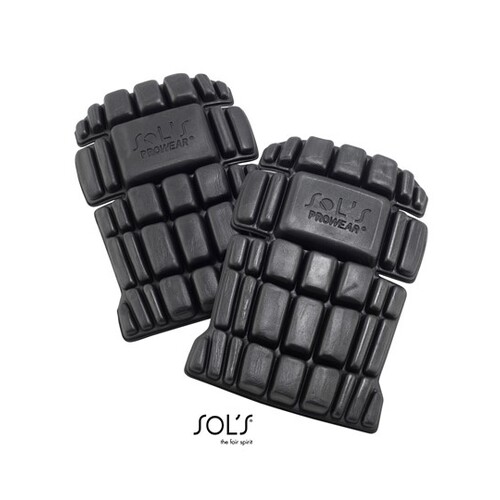 SOL´S ProWear Protection Knee Pads Protect Pro (1 Pair) (Black, One Size)