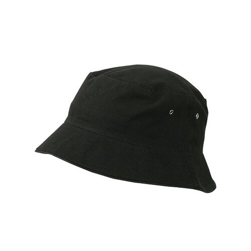 Myrtle beach Fisherman Piping Hat (Black, Black, S/M (56 cm))