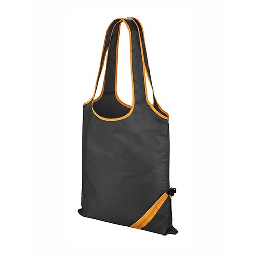 Result Core Compact Shopper (Black, Orange, 36 x 39 cm)