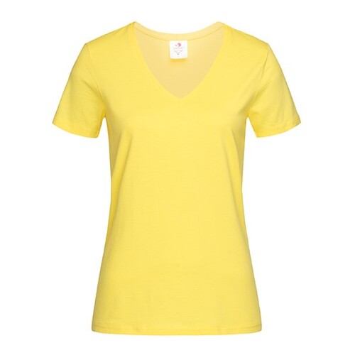 Stedman® Classic-T V-Neck Women (Yellow, XL)